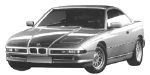 BMW E31 P1D8B Fault Code